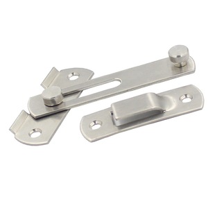 Loquet de porte en acier inoxydable Jin Aoding 120 mm Type A, finition brossée, design moderne et simple pour la sécurité des portes - Product Image 1