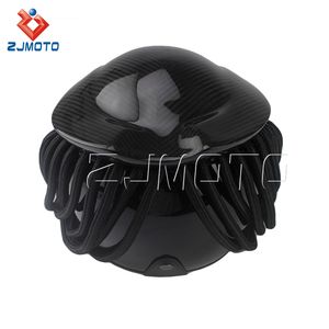 L tamaño depredadores máscara de fibra de carbono <span class=keywords><strong>neca</strong></span> de la motocicleta del casco de la cara de hombre de hierro de seguridad punto con casco bolsa de almacenamiento - Product Image 4