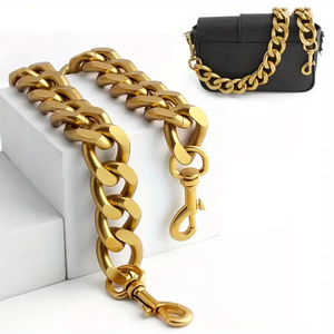 Cadenas de Aluminio Personalizables de Alta Calidad al por Mayor, Correa de Cadena de Aluminio <span class=keywords><strong>para</strong></span> Bolsos y Carteras - Product Image 3