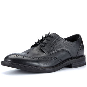 Nouvelles Chaussures Classiques en Cuir Véritable à Bout Fermé pour Hommes - Printemps/Automne/Hiver Antidérapantes Décontractées et Habillées pour la Marche - Product Image 4
