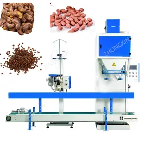 25kg 50kg Semii-auto Bagging Machine Rice Grain Soybean Sugar Wheat Granule Filling Bagging Packing Machine System