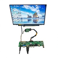LVDS EDP Konverter Sinyal Adaptor Papan Jembatan Ultratipis Portabel Berbagai Bentuk Antarmuka Modul LCD Catu Daya 5V Maks