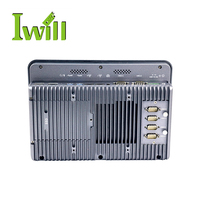 Win11 todo en uno computadora industrial J6412 Quad Core 10,1 pulgadas montaje en pared sin ventilador pantalla táctil capacitiva Panel Pc