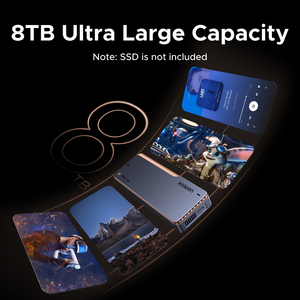 حافظة UGREEN 40Gbps NVMe sd شرائح انتل <span class=keywords><strong>M</strong></span>.2 إلى USB4.0 حاوية محول ألومنيوم لـ PCIE & Bag - Product Image 6