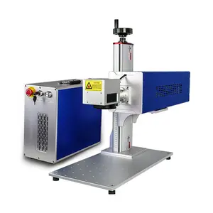 Tragbare 30W 60W Laser gravur maschine Tragbare Mini CO2 Laser beschriftung maschine