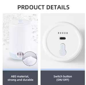 Bomba inflable para acampar al aire libre Bolsa de almacenamiento al vacío y anillo de natación Colchón de aire Bomba inflable Conjunto de accesorios - Product Image 2