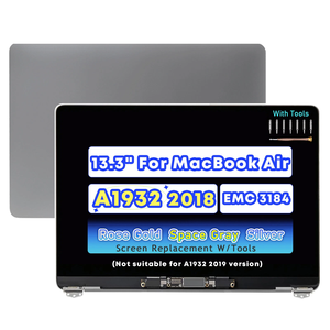 Tela de Substituição A1932 para MacBook Air 13\" 2018 EMC3184 TFT LED LCD com 99% de SRGB e Garantia de 90 Dias - Product Image 1