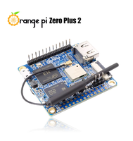 Orange Pi Zero Plus 2 Allwinner H3 512 Mo de RAM WiFi - Carte de développement informatique à puce unique Android 4.4 Ubuntu en aluminium