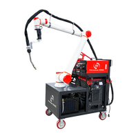 Robot de soudage collaboratif, robot de soudage mobile automatisé, soudeuse CNC Cobot pour la production de petites séries