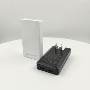 Dernier produit tendance 2026 : Chargeur mural GaN 65W 2 ports ultra-fin pliable <span class=keywords><strong>avec</strong></span> charge rapide PD3.0 pour MacBook, <span class=keywords><strong>iPhone</strong></span>, <span class=keywords><strong>Samsung</strong></span> - Product Image 4