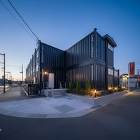 Casa Contenedor Prefabricada de Ensamblaje Rápido, Apartamento Transportable, Villa, Hotel, Cafetería, Bar, Tienda, Cumple con el Código de Construcción Japonés