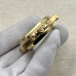 42mm NH35 Boîtier de montre Or rose Bracelet en acier Cadran Aiguilles Pièces de montre pour accessoires de montre Remplacements - Product Image 3