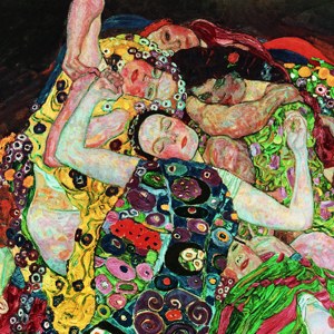 Reproduction abstraite de niveau musée du tableau de Gustav Klimt sur toile, utilisant une technologie numérique haute définition, impression écologique - Product Image 3