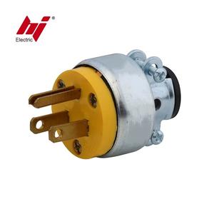 Precio bajo Enchufe de hoja recta blindado NEMA 5-15P industrial de 3 pines con UL - Product Image 4