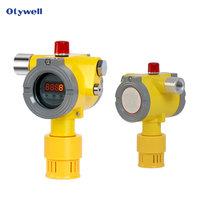 Detector de Fugas de Gas Fijo Otywell GTTCB3 con Protección IP65 a Prueba de Agua y Polvo, Alarma Integrada de Sonido y Luz y Sensor Modular