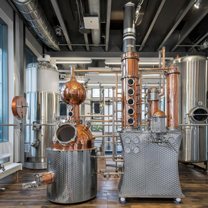 Máquina destiladora de cobre profesional TW 300L, equipo de destilación de Alcohol para Gin Ron Mescal Maguey Tequila Distillery - Product Image 6