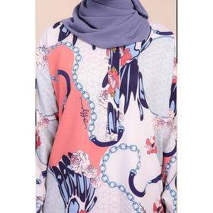 Best Seller 2022 Como Creepe kadınlar kadınlar için dikiş fabrika Ironless bluz Tops tam yaz OEM hizmeti dokuma yetişkinler baskı - Product Image 6