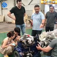 Moteur diesel ZH490ZP de 32 kW à 45 kW à démarrage électrique, unité complète pour petit groupe électrogène et machines agricoles, fabriqué en Chine