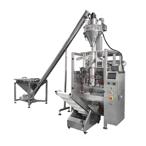 Foshan de alta velocidad especias chocolate panadería en <span class=keywords><strong>polvo</strong></span> auger cremallera bolsa de sellado máquina de embalaje vertical - Product Image 1