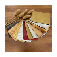 Plaques vierges en similicuir gravables au laser 6x8 pouces, feuilles de similicuir pour gravure laser, plaques vierges pour gravure laser Vo2
