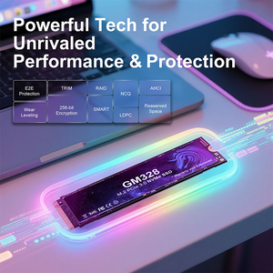 Produsen Cina Grosir Komputer Desktop Baru Harga Murah M.2 Pcie Nvme SSD 3100MB/s Baca/2100MB/s Tulis Cangkang ABS - Product Image 1
