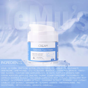 Crème Visage au Céramide 50g Réparatrice de Barrière Cutanée Hydratante pour Peaux Sèches et Sensibles <span class=keywords><strong>Anti</strong></span>-Rougeurs & <span class=keywords><strong>Anti</strong></span>-Âge - Product Image 3