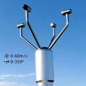 CXS02B-A4 เครื่องวัดความเร็วลมแบบ 2 มิติ ปรับแต่งได้ตามสภาพแวดล้อม RS485 เซ็นเซอร์วัดทิศทางความเร็วลมแบบอัลตราโซนิก อุปกรณ์ทดสอบ - Product Image 1