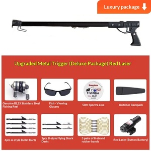 Venta al por mayor para comercio exterior: Lanzador de pesca con control remoto Black Shark, láser infrarrojo y carrete de pesca con flecha para exteriores - Product Image 6