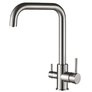 Berlin 2.0 Kitchen Faucet Stainless Steel Single Handle Modern Design - Product Image 1