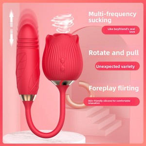 <span class=keywords><strong>Alaina</strong></span> Man Ting Hua Varita Telescópica Vibradora para Mujeres de 2ª, 3ª, 4ª y 5ª Generación, con Función de Lamido y Succión, Silenciosa (40 dB) - Product Image 2