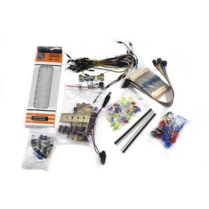 Kit éducatif JTW Arduino Uno R3 avec plateau de connexion 830 points, résistances, condensateurs, diodes, module de démarrage pour débutants - Product Image 4