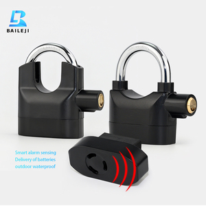 Hợp kim nhôm Xe Đạp Khóa bền bảo vệ chính với 3 phím khóa báo động cho ứng dụng bảo mật cao - Product Image 1