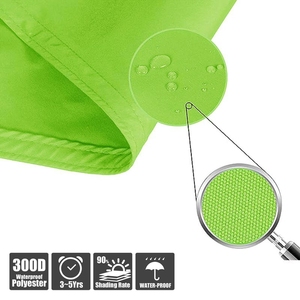 Tenda da Sole Retrattile <span class=keywords><strong>Impermeabile</strong></span> per Esterni, Pergola da <span class=keywords><strong>Giardino</strong></span>, Rete Parasole Telescopica, Gazebo, <span class=keywords><strong>Vela</strong></span> Ombreggiante, Telo Protettivo per Cortile - Product Image 4