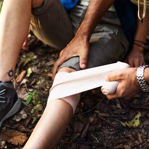 Benda in Crepe colorata di alta qualità fasciatura tubolare elastica avvolgente benda in garza a compressione durevole - Product Image 3