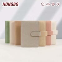 Dompet Kartu Nama Kulit Asli Hongbo Motif Kulit Kadal Terlaris, Penutup Kancing, 10 Warna, Organizer untuk Paspor