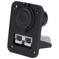 Prise USB femelle 50A à contact en cuivre pour allume-cigare, borne de câblage d'alimentation pour yacht, bateau de pêche, camping-car, camping