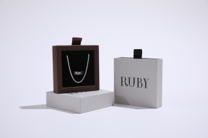 Custom Logo Pull-Out Drawer Jewelry <b>Box</b> with Ribbon Handle for Necklace and Ring Packaging Eco-friendly Paper <b>Box</b> Gift <b>box</b> - Product Image 6