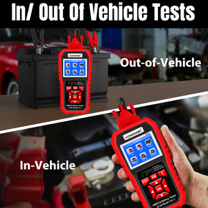 Escáner <span class=keywords><strong>Automotriz</strong></span> Fácil de Transportar KW890, Herramienta de Reinicio de Aceite y Probador de Carga de Batería, Herramientas Automotrices Multifuncionales - Product Image 4