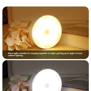 Hot Selling Smart Human Body <b>Sensor</b> LED Night <b>Light</b> Touch Control for Dormitory Sleep Remote Sleeping Night <b>Light</b> - Product Image 6