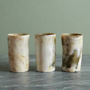 Vaso de Vidrio Rústico Hecho a Mano con Cuerno de Búfalo Natural, Ecológico, para Beber, Decoración para el Hogar, de REHMAN CRAFT - Product Image 6