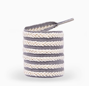 Scarpe da uomo con lacci personalizzati di alta qualità scarpe Casual bianche larghe e piatte in bianco e nero e Beige accessori per scarpe - Product Image 5