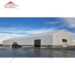 Abri extérieur 12x24m OEM pour stockage <span class=keywords><strong>de</strong></span> charge <span class=keywords><strong>de</strong></span> vent Hangar en acier à <span class=keywords><strong>vendre</strong></span> Abri extérieur pour dôme - Product Image 6