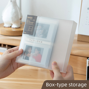 OEM/ODM 160 pochettes <span class=keywords><strong>Polaroid</strong></span> 3-inchMini porte-carte photo tableau mémo Pages intérieures claires Album photo livre - Product Image 3