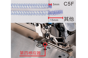 Máquina de Coser Overlock Automática Computarizada JACK C5F de Alta Velocidad con Cortahilos, Nueva, para Uso Doméstico e Industrial (con Motor) - Product Image 2