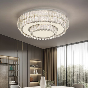 Lampadario decorativo moderno rotondo creativo luminoso tarassaco <span class=keywords><strong>di</strong></span> cristallo k9 lampadario per camera da letto sensore <span class=keywords><strong>di</strong></span> movimento plafoniera - Product Image 6