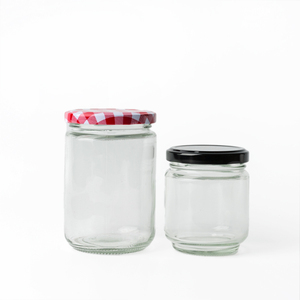 Stoples kaca bulat kecil transparan <span class=keywords><strong>150ml</strong></span> 200ml dengan tutup penyimpanan stoples acar untuk makanan - Product Image 5