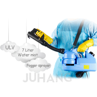 Pulvérisateur électrique ULV 220V/50Hz, mini-brumisateur anti-moustiques intelligent à très faible capacité, avec moteur et boîte de vitesses à dos