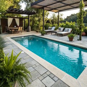 Encuentra icono similar Alta calidad al aire libre personalizado Fibra de vidrio Spa Diseño Prefab Inground Family House Piscina blanca para adultos - Product Image 3