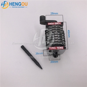 Gto máy đánh số 18.9 "7-chữ số ngang tử số cuối cùng 3 bits có thể điều chỉnh UV/sinh thái dung môi tương thích New lạc hậu cánh tay - Product Image 6