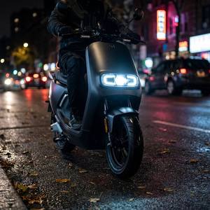 Phare avant de vélo électrique à LED haute luminosité, étanche IPX5, rechargeable par USB, <span class=keywords><strong>lampe</strong></span> de vélo tout-terrain <span class=keywords><strong>pour</strong></span> la nuit - Product Image 5